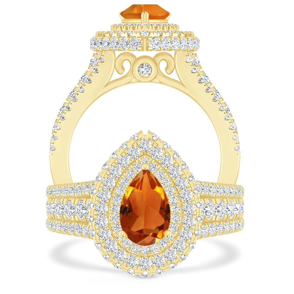 Yellow Gold - Citrine