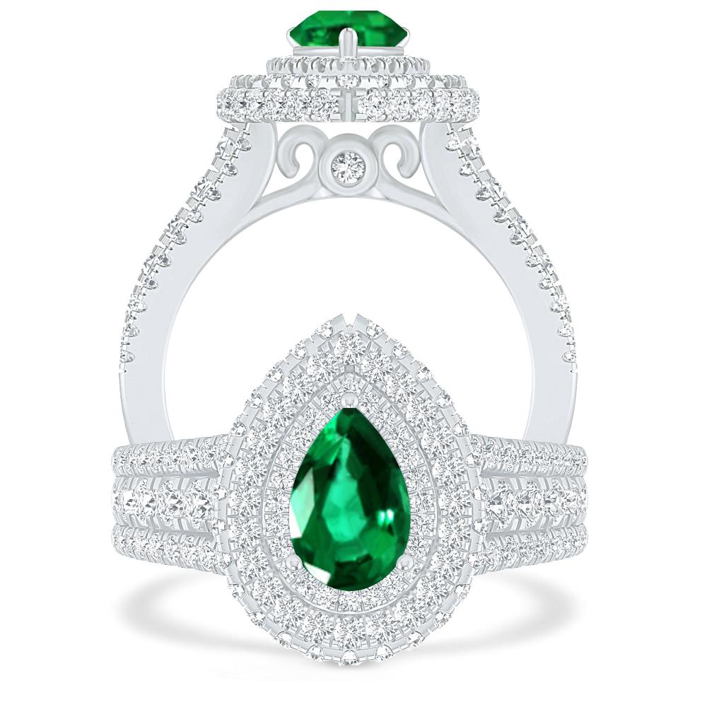 White Gold - Emerald