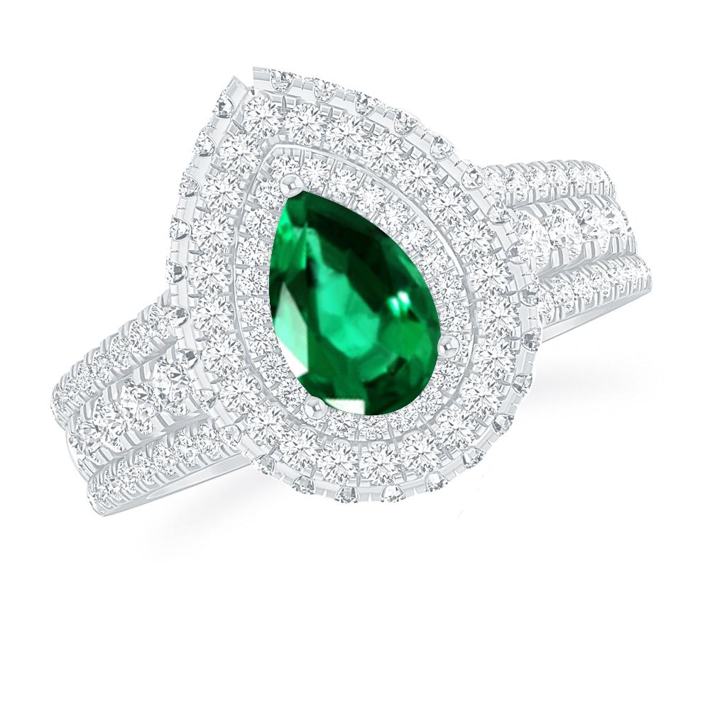 White Gold - Emerald