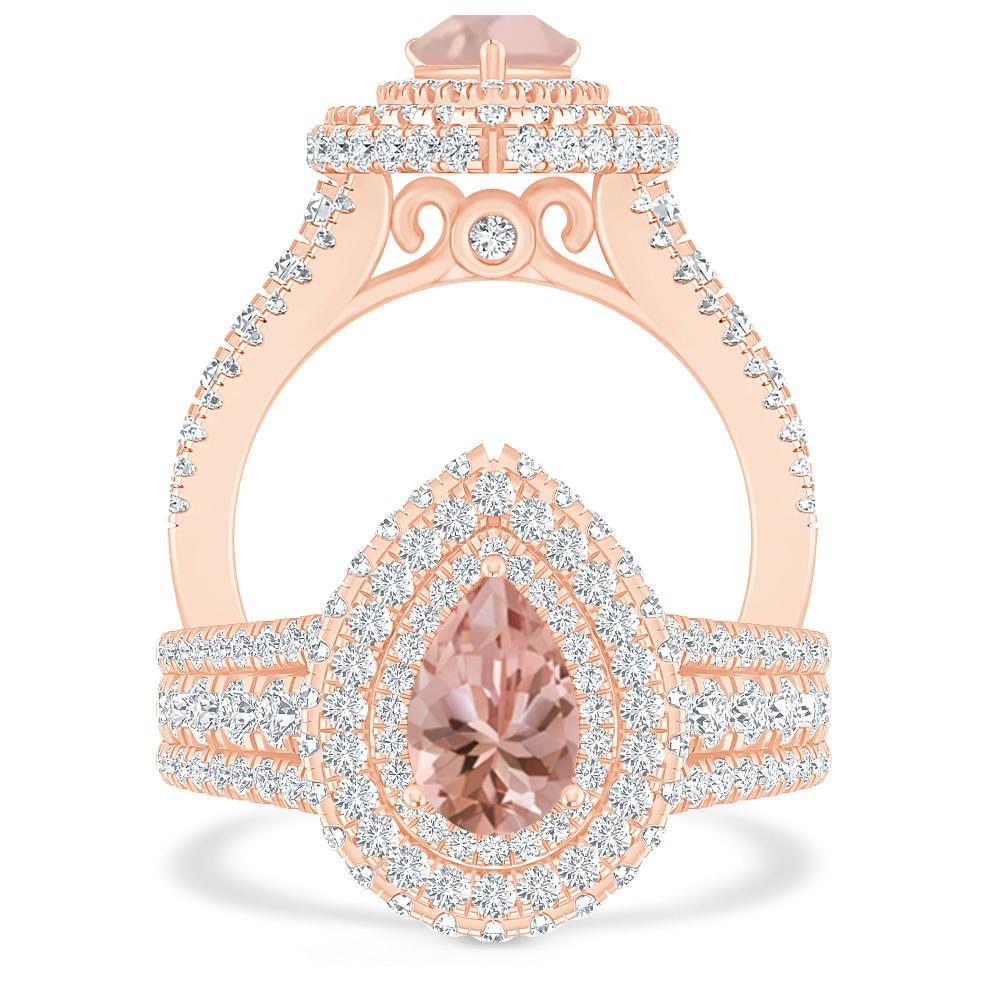 Rose Gold - Morganite