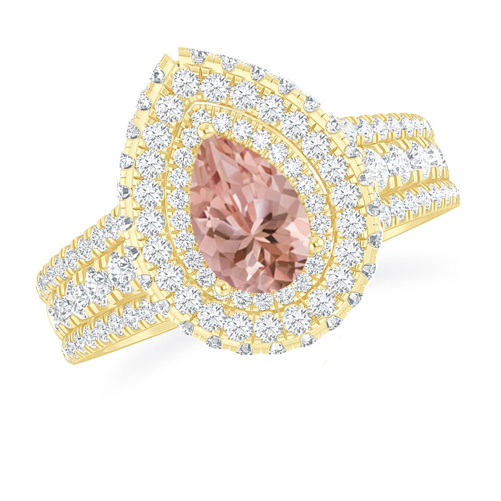 Yellow Gold - Morganite