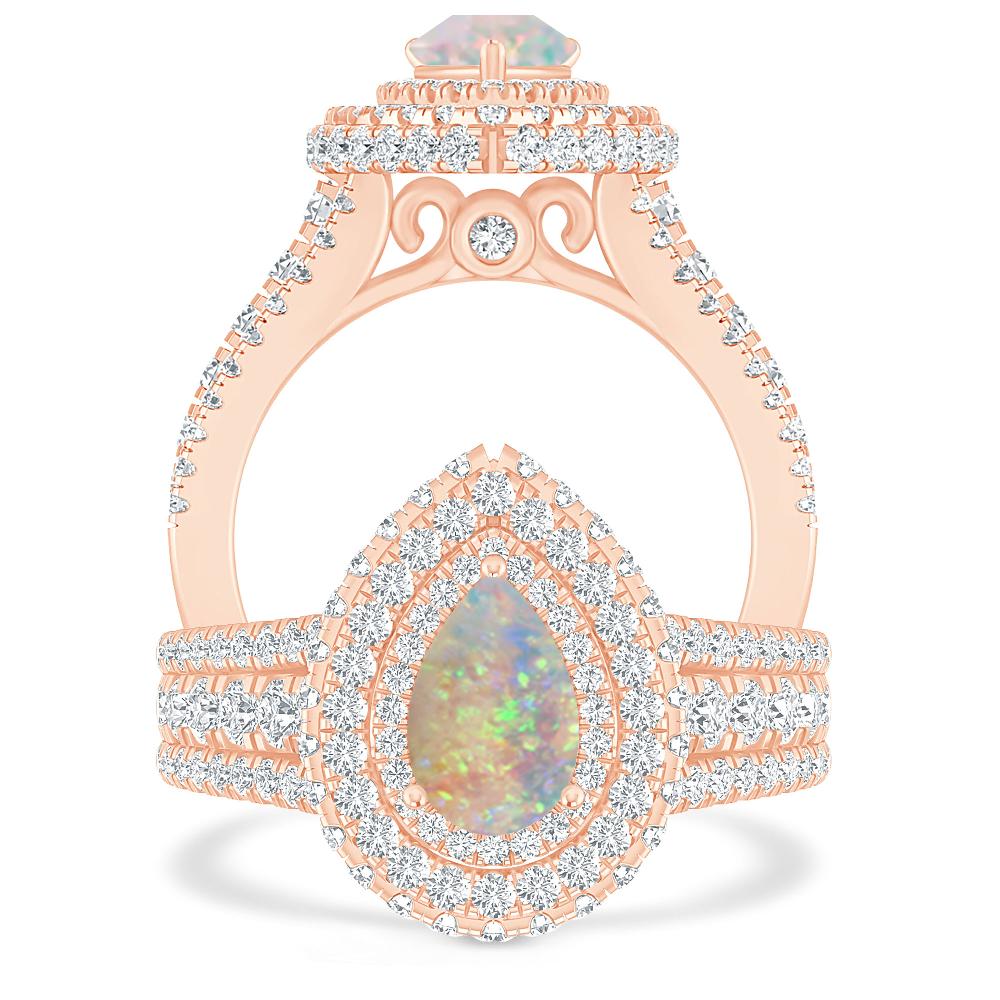 Rose Gold - Opal