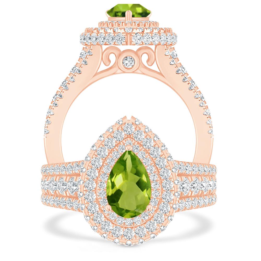 Rose Gold - Peridot