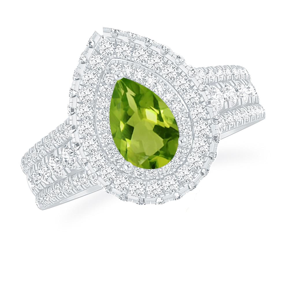 White Gold - Peridot