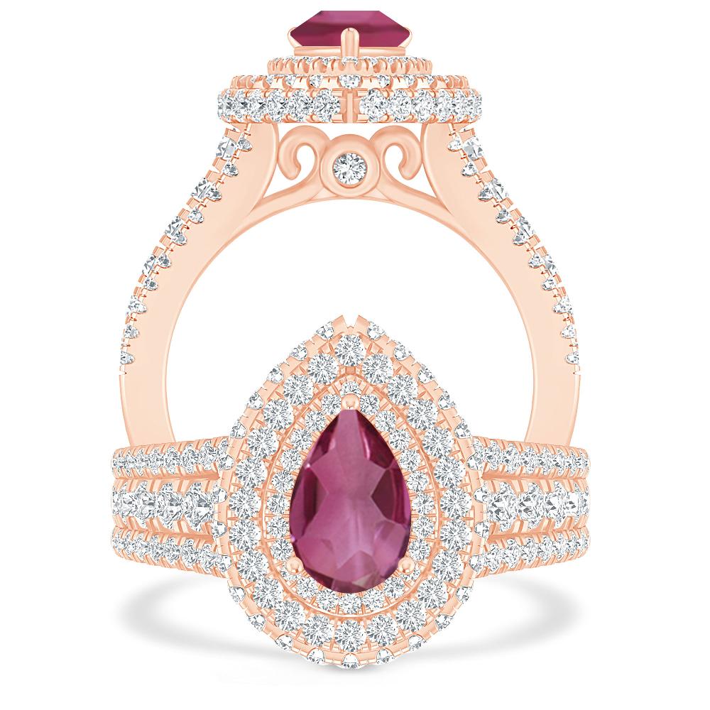 Rose Gold - Pink Tourmaline