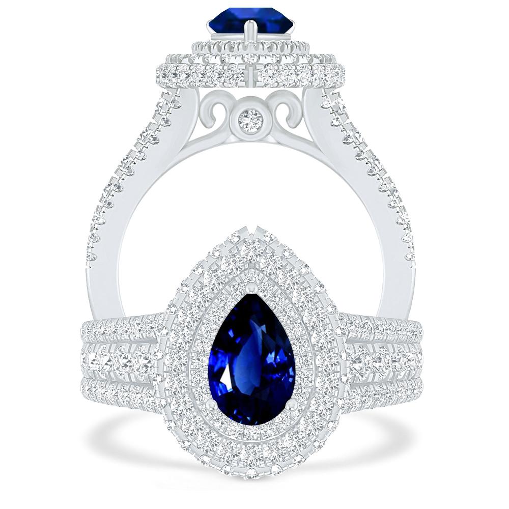 White Gold - Sapphire