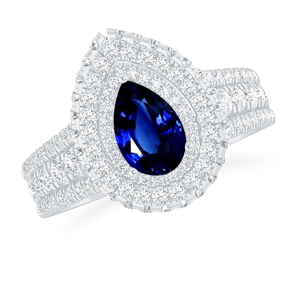 White Gold - Sapphire