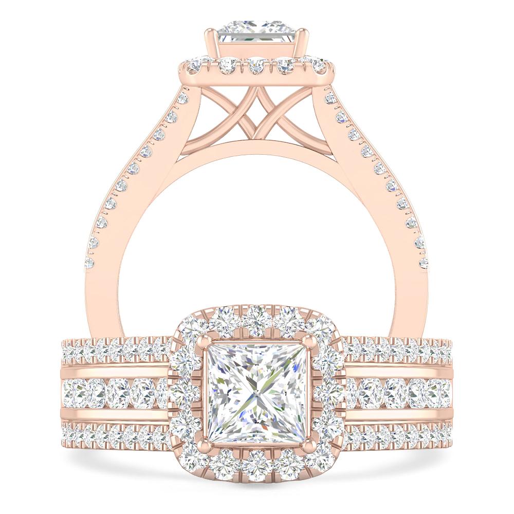 Rose Gold - Diamond