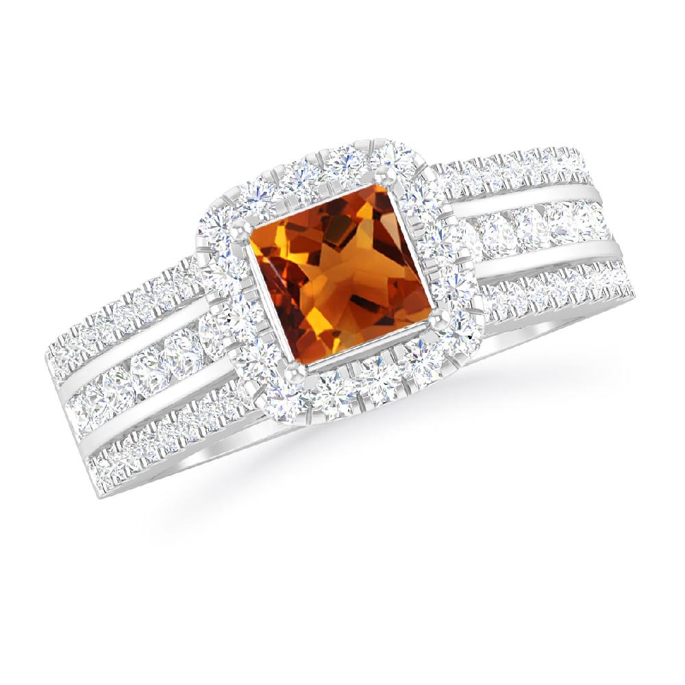 White Gold - Citrine