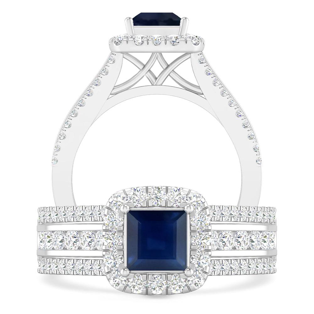 White Gold - Sapphire