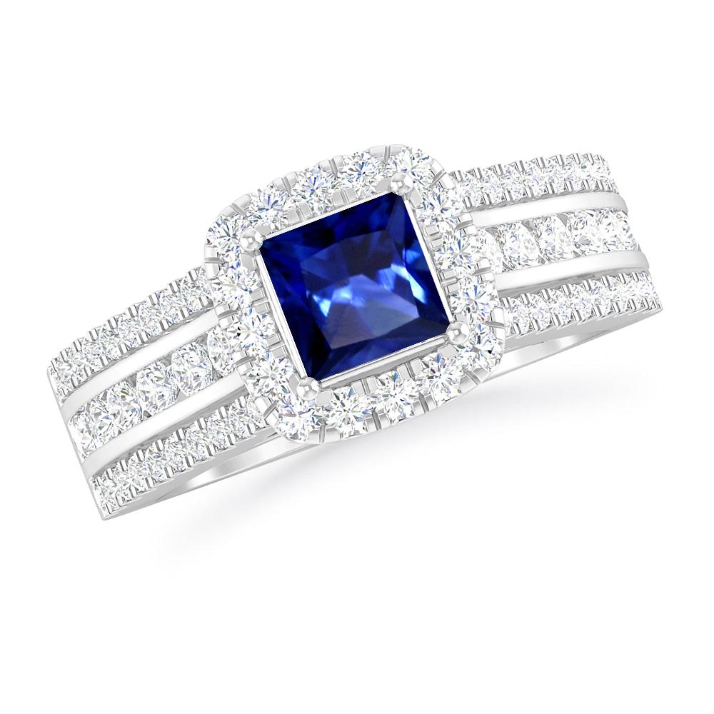 White Gold - Sapphire