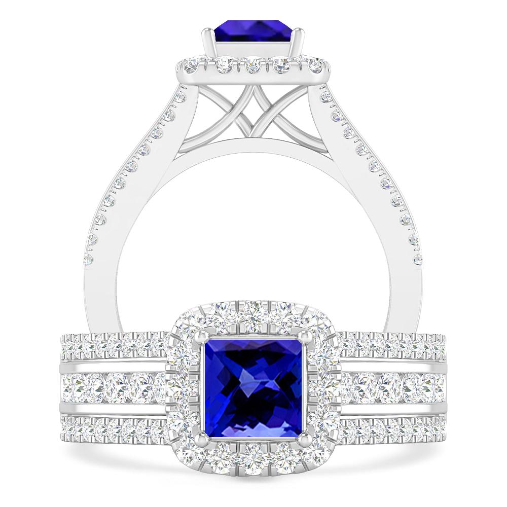 White Gold - Tanzanite