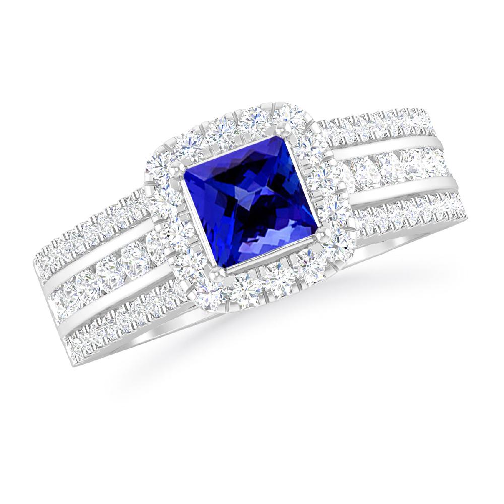 White Gold - Tanzanite