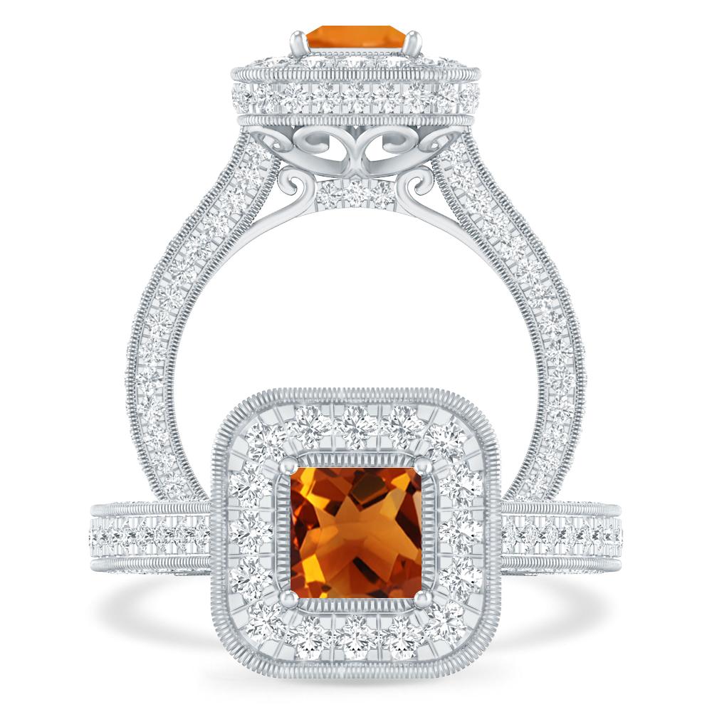 White Gold - Citrine