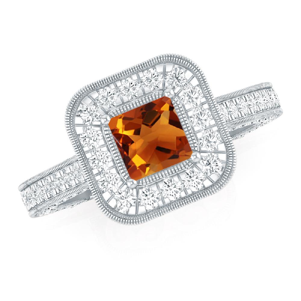 White Gold - Citrine