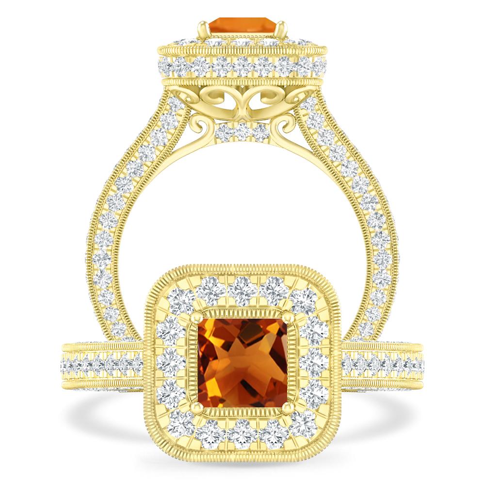 Yellow Gold - Citrine