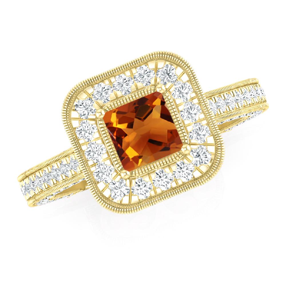 Yellow Gold - Citrine