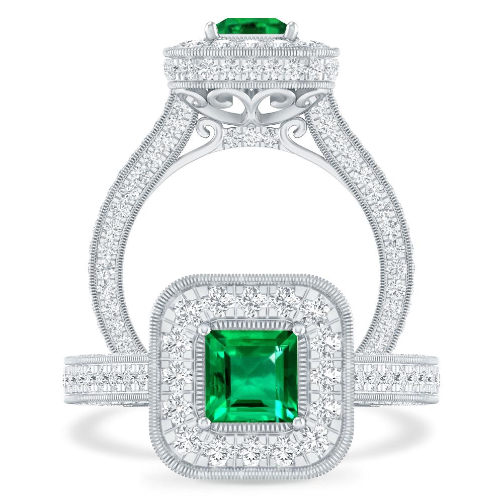 White Gold - Emerald