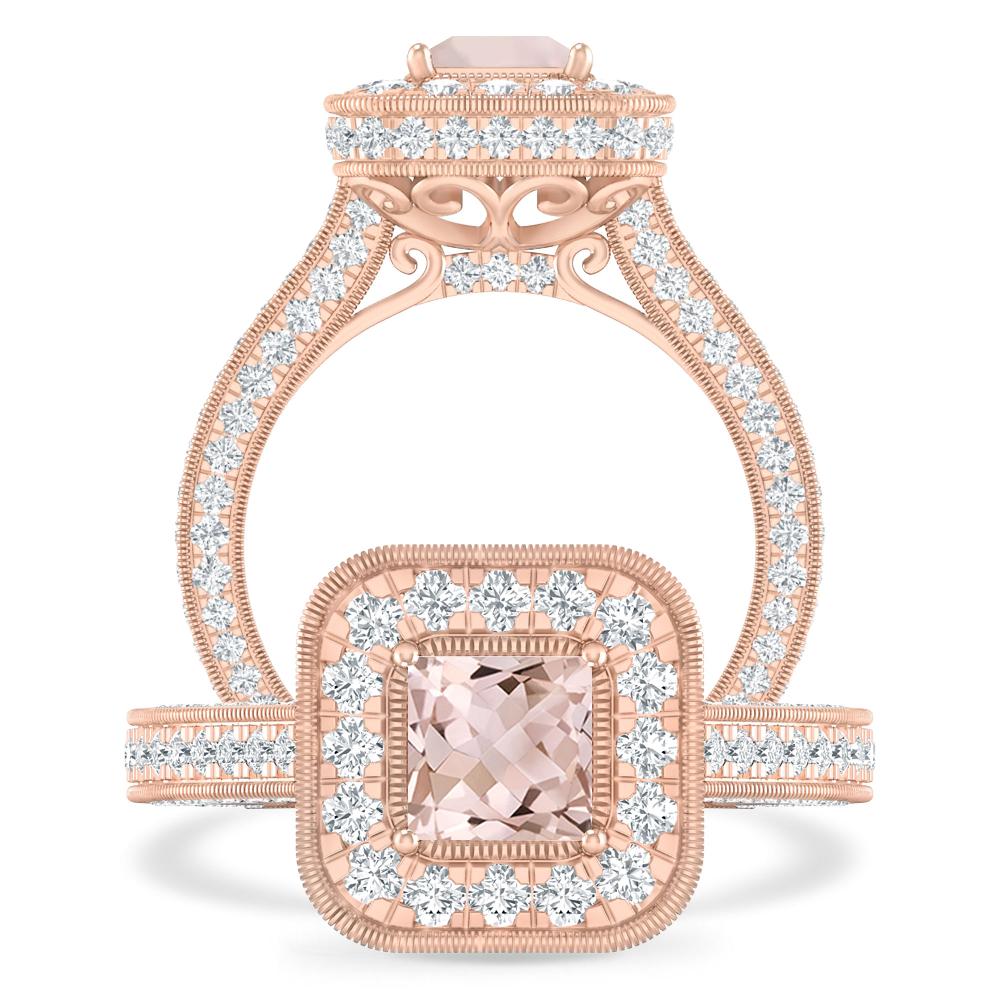 Rose Gold - Morganite