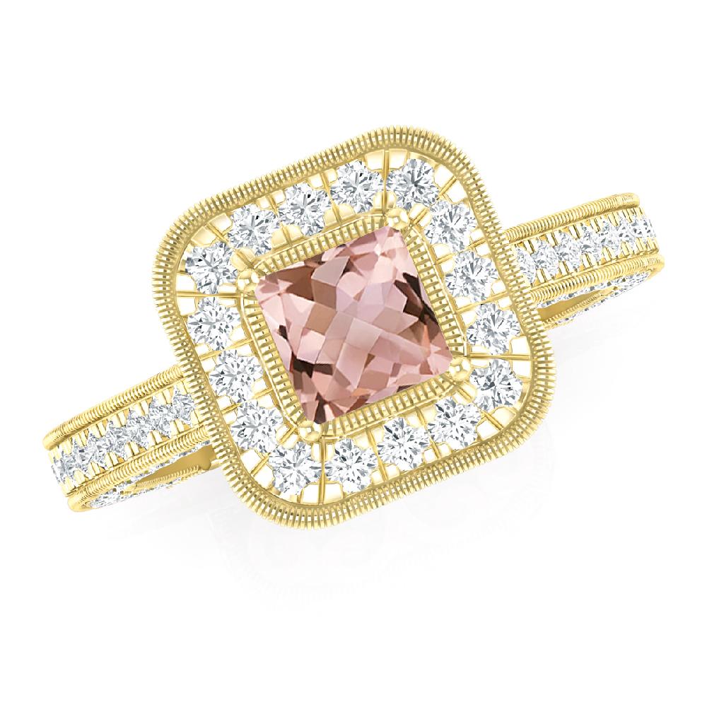 Yellow Gold - Morganite