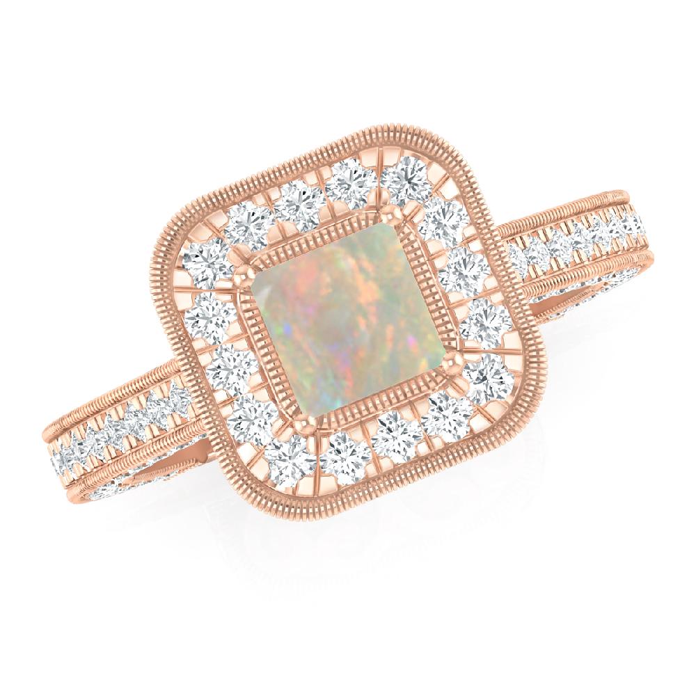 Rose Gold - Opal