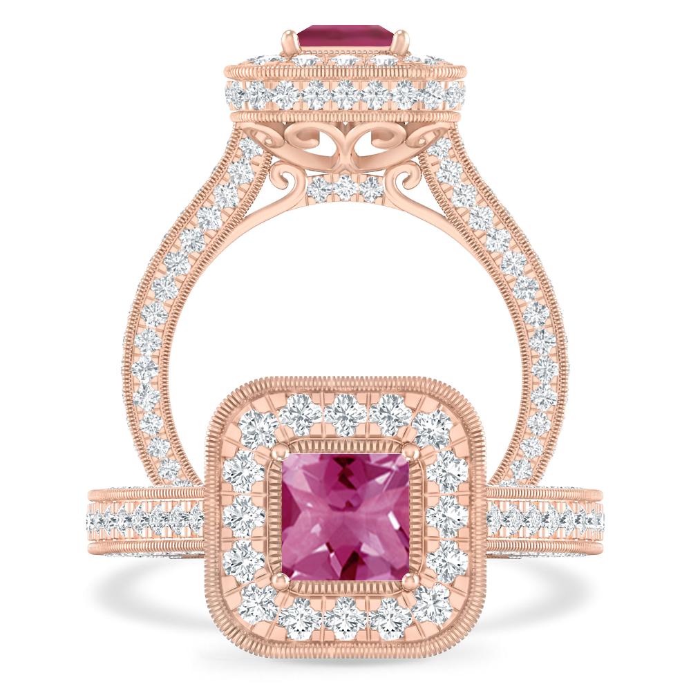 Rose Gold - Pink Tourmaline