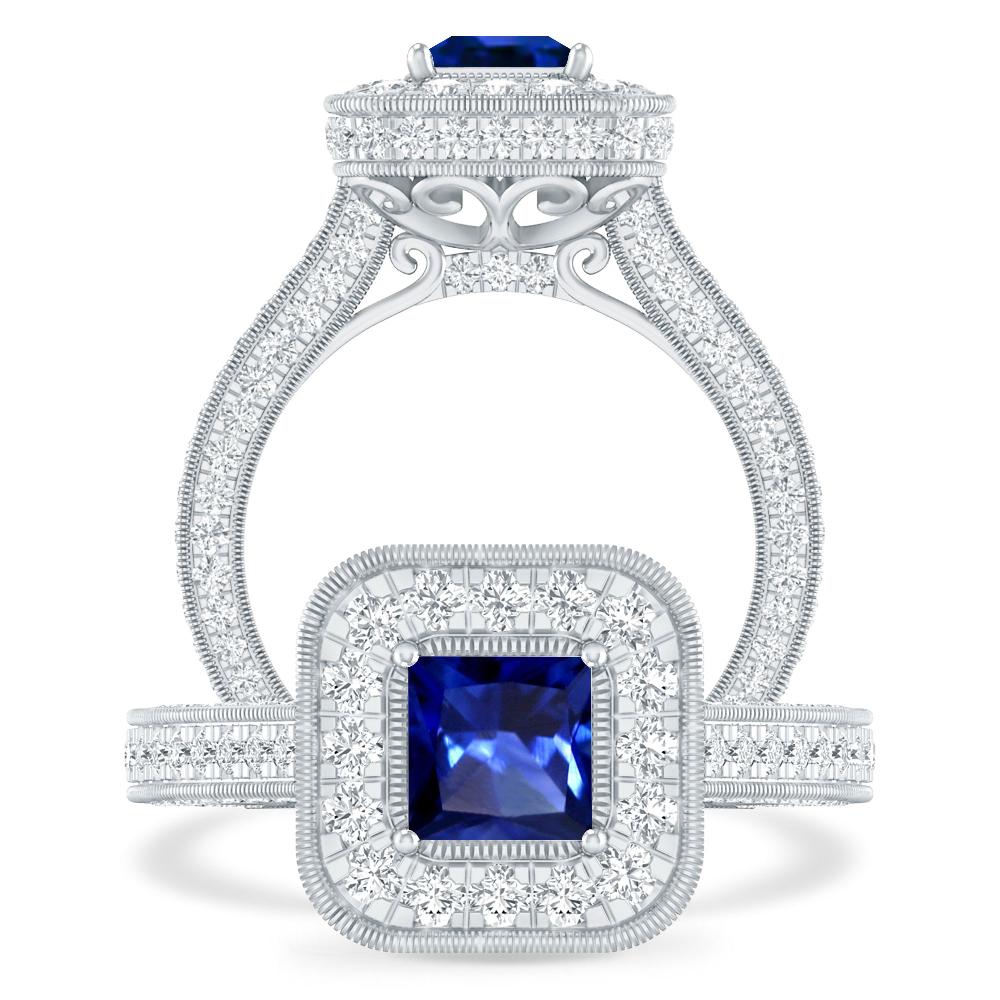 White Gold - Sapphire