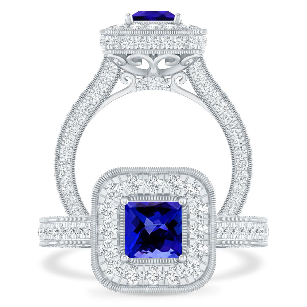 White Gold - Tanzanite