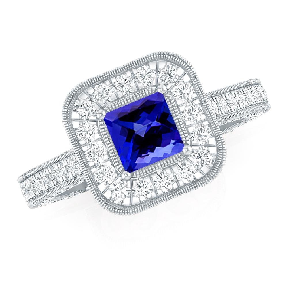 White Gold - Tanzanite