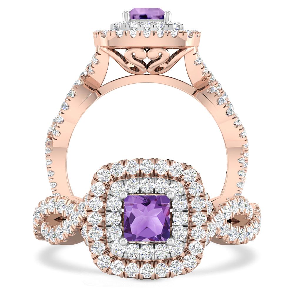 Rose Gold - Amethyst