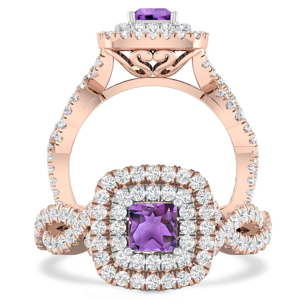 Rose Gold - Amethyst