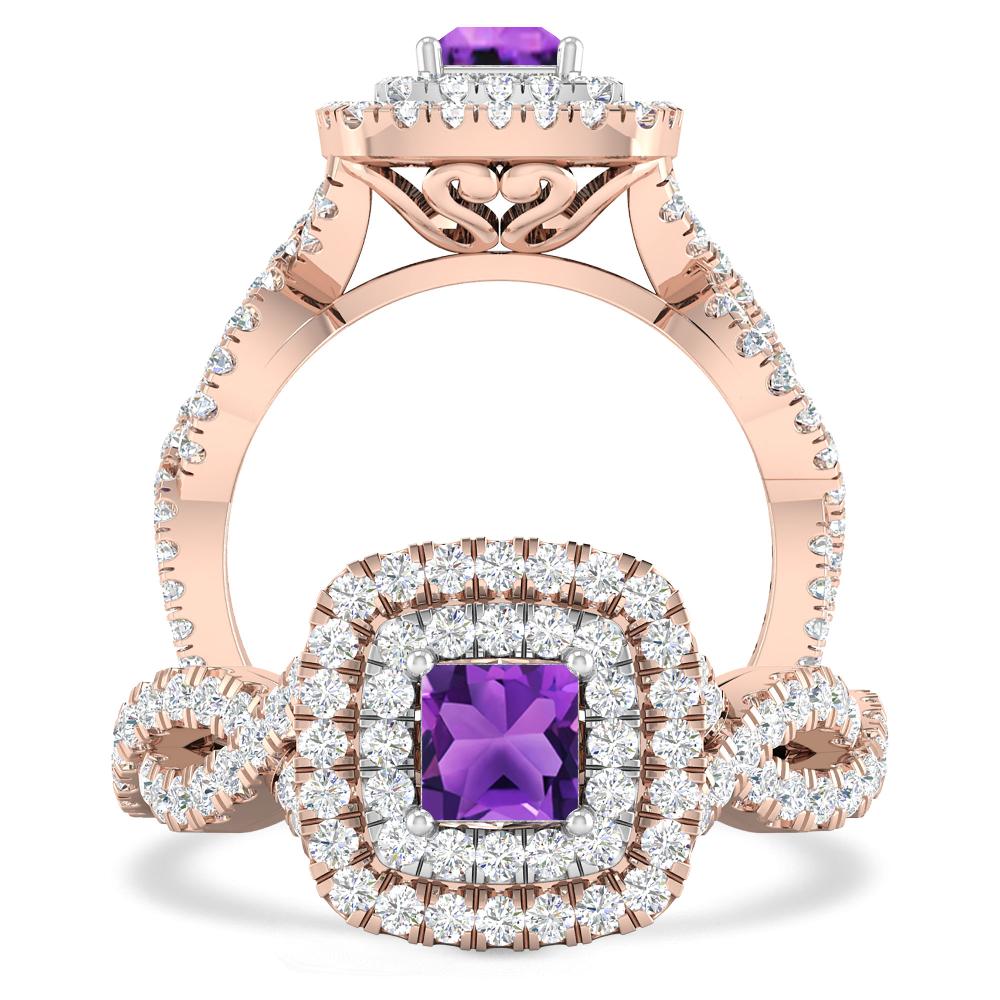 Rose Gold - Amethyst