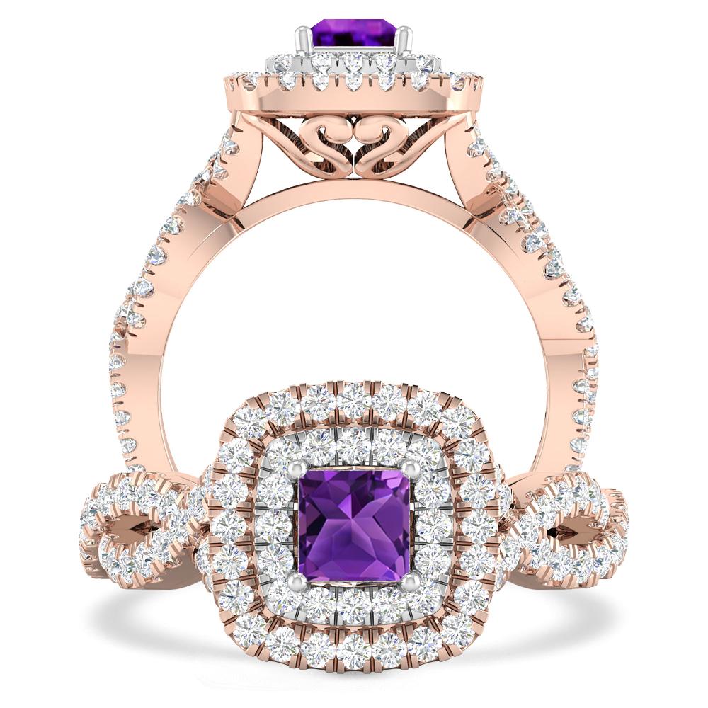 Rose Gold - Amethyst