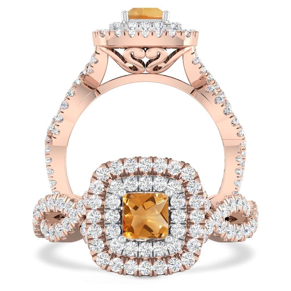 Rose Gold - Citrine