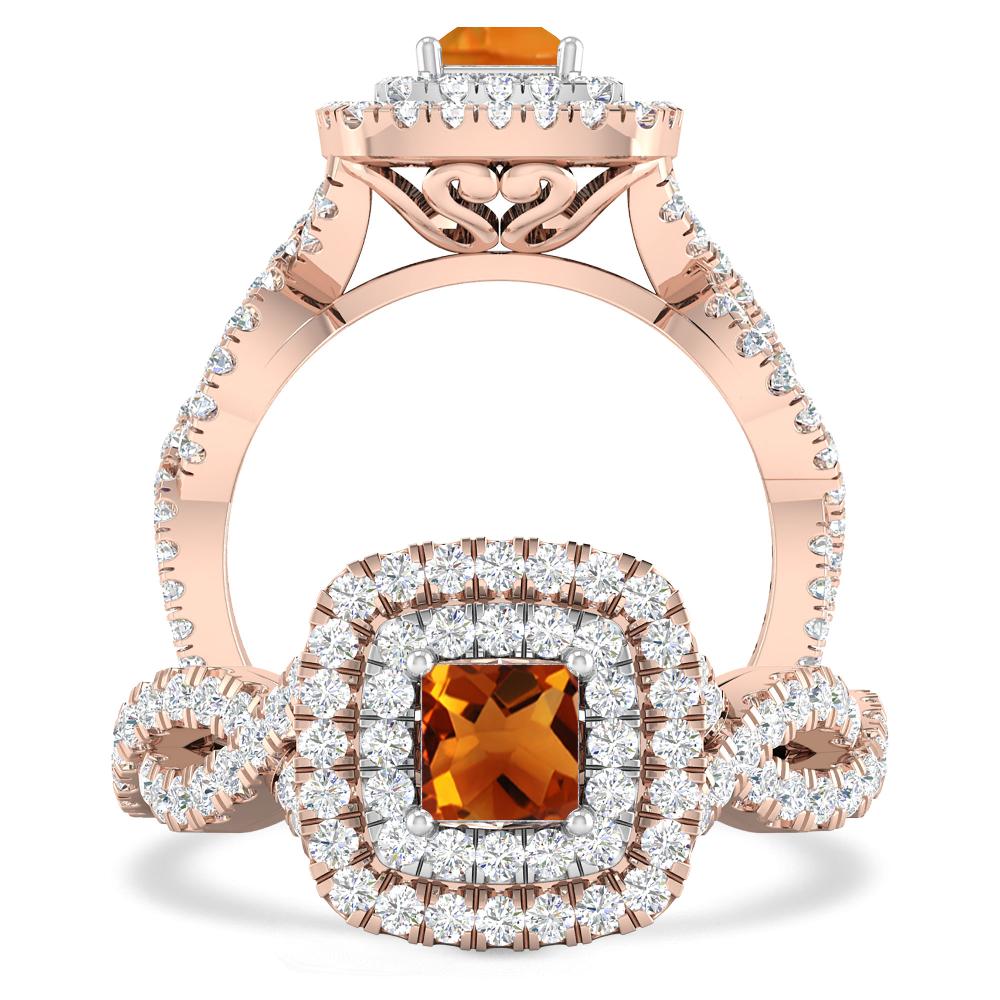 Rose Gold - Citrine