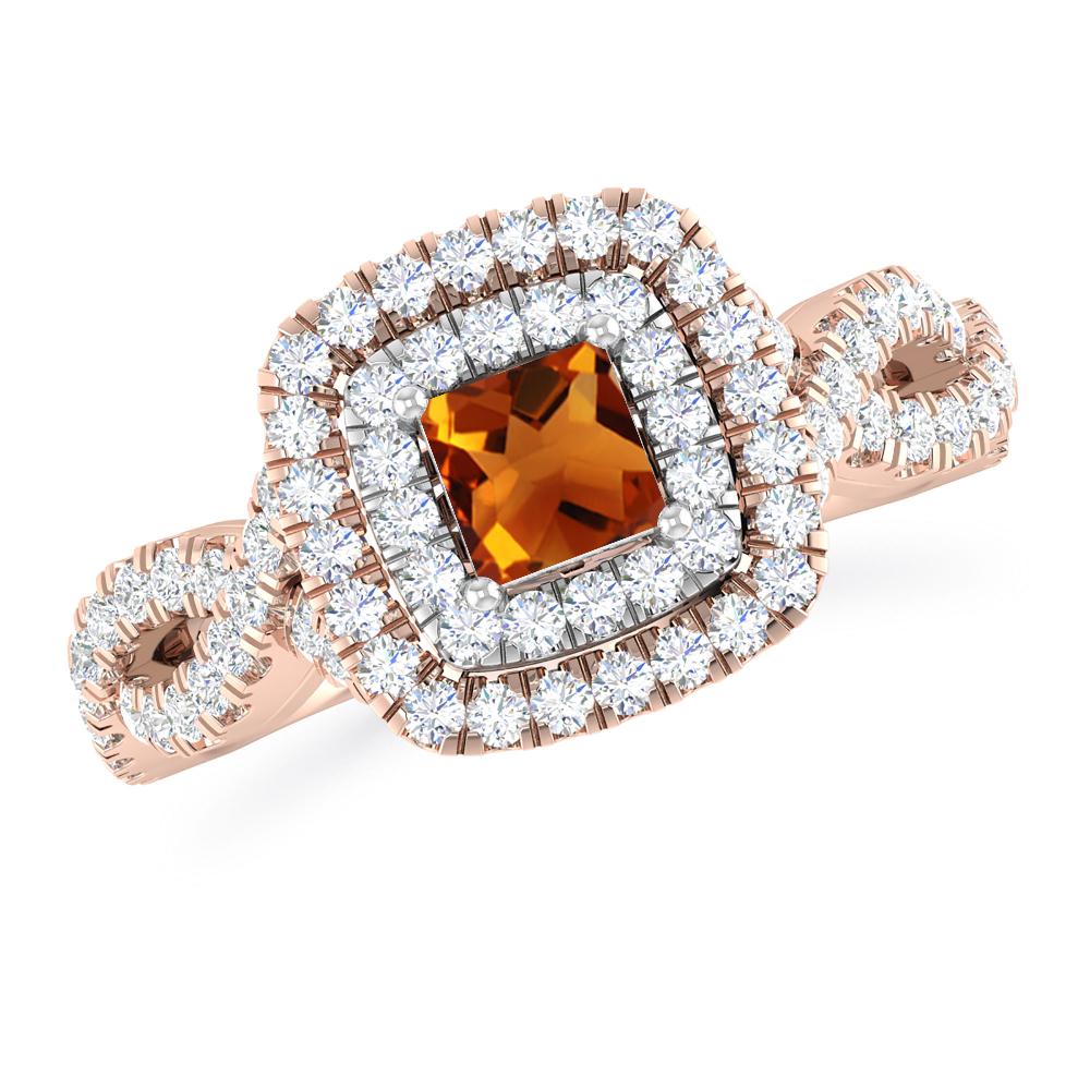 Rose Gold - Citrine