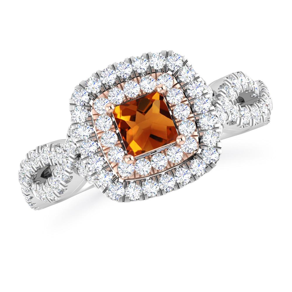 White Gold - Citrine