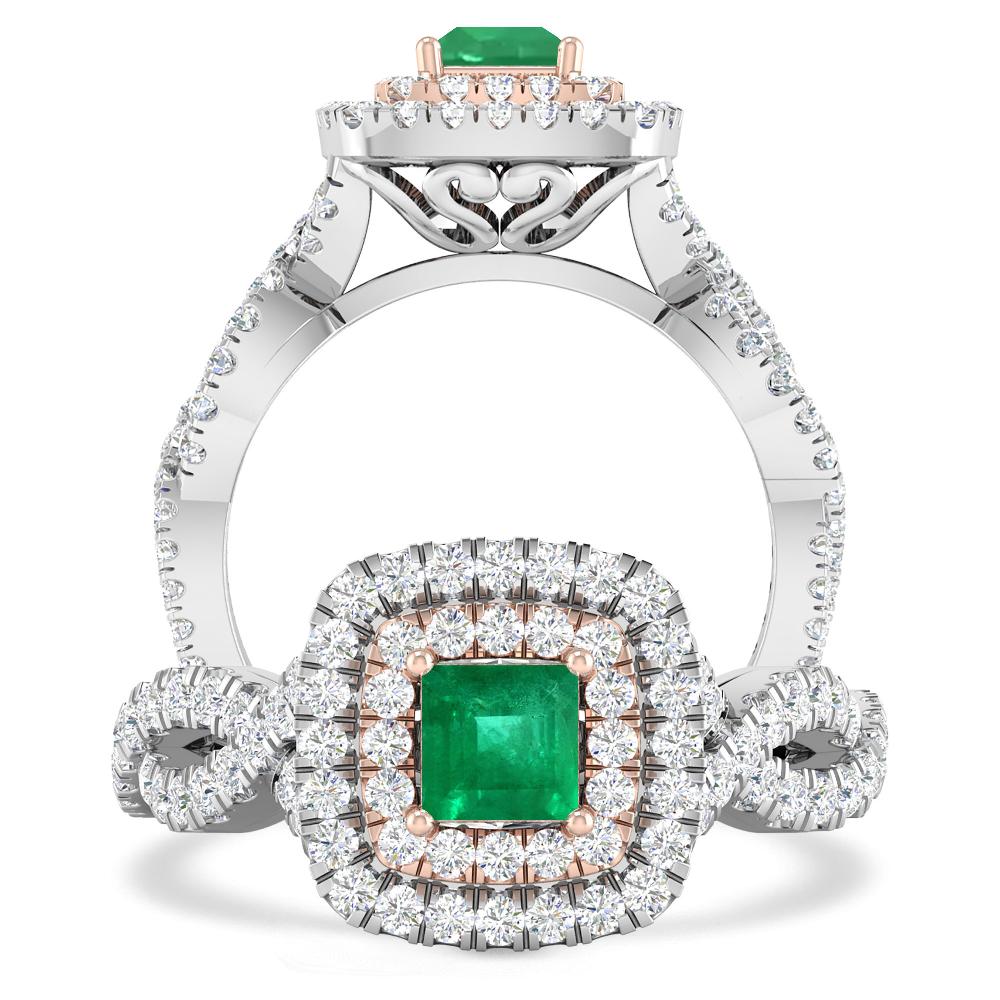 White Gold - Emerald