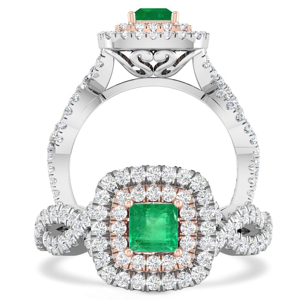 White Gold - Emerald