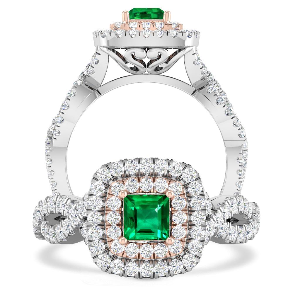 White Gold - Emerald