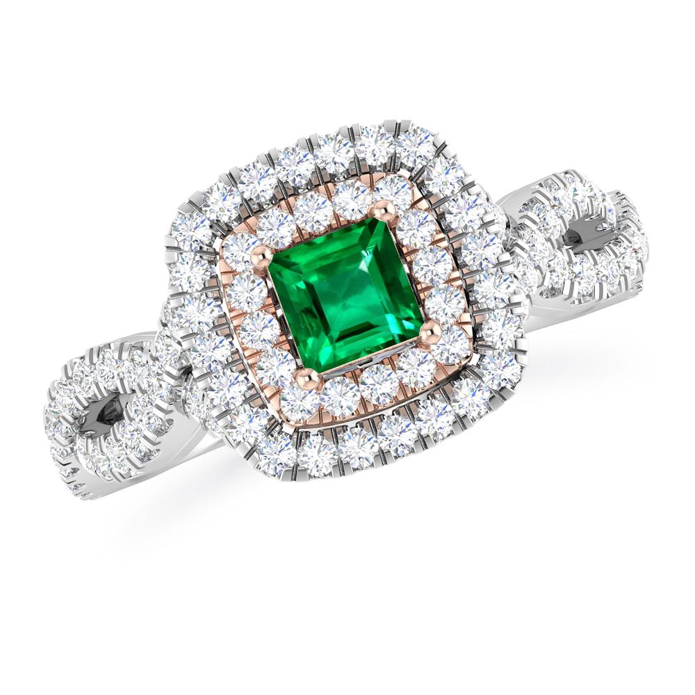 White Gold - Emerald