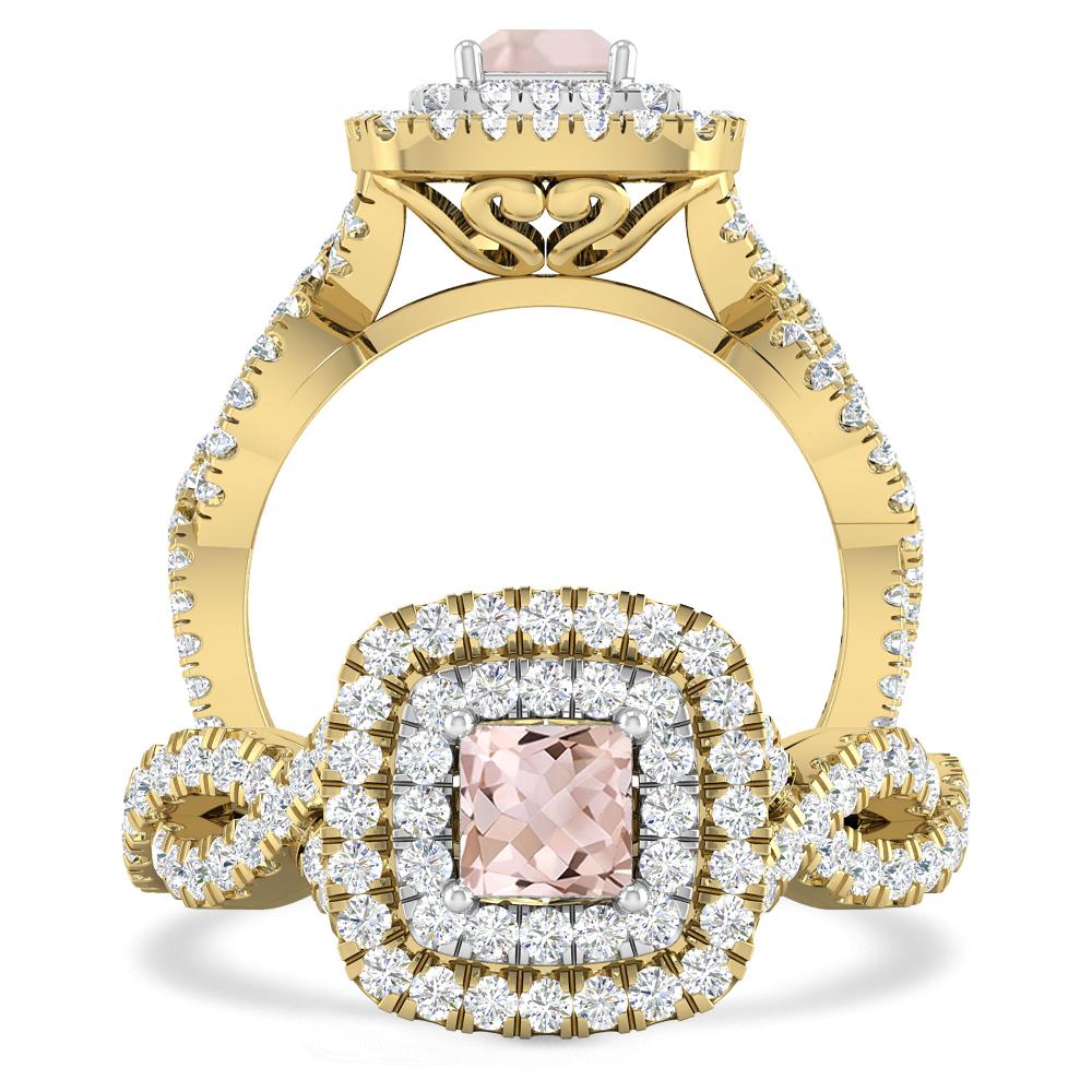 Yellow Gold - Morganite