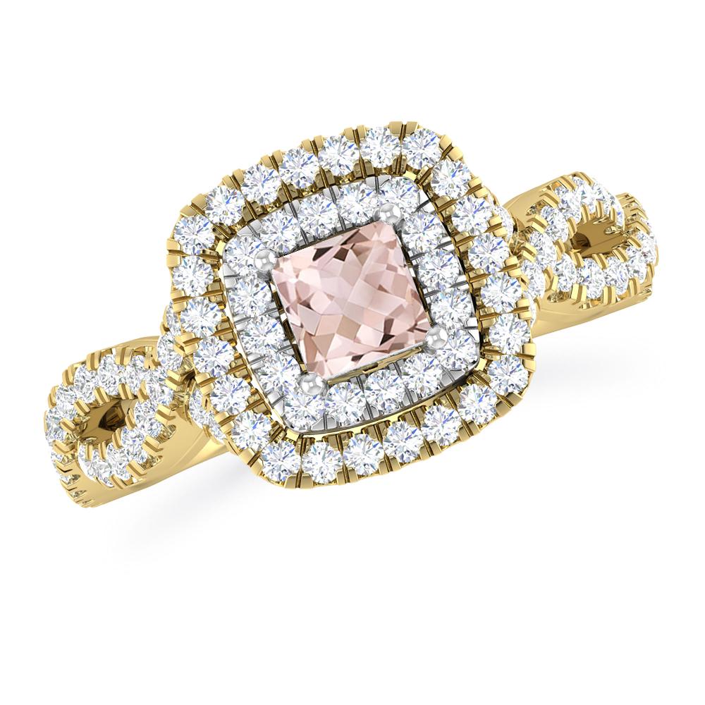 Yellow Gold - Morganite