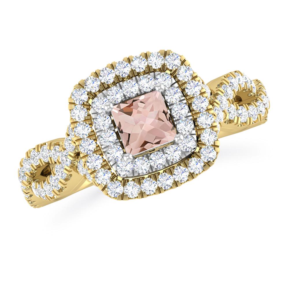 Yellow Gold - Morganite