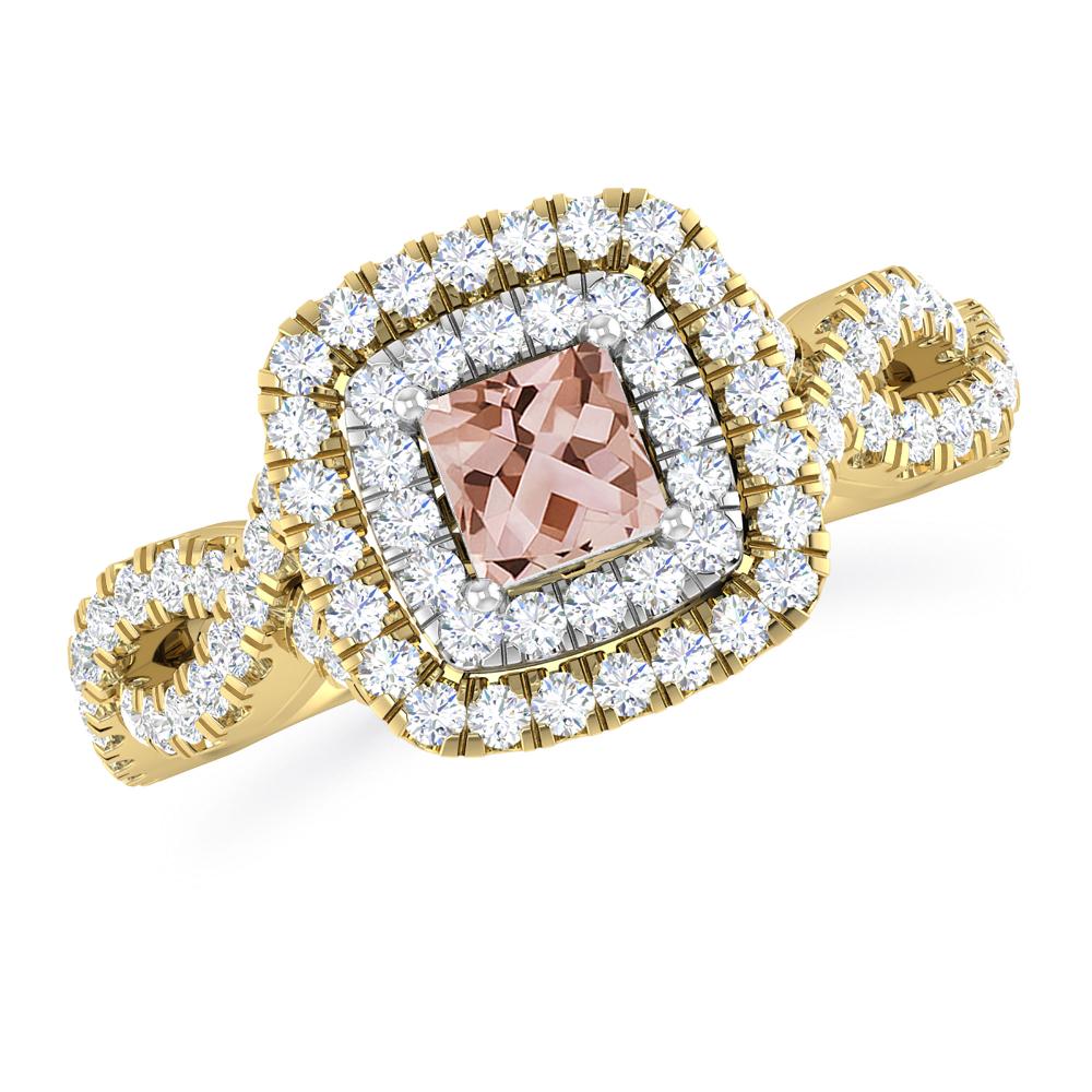 Yellow Gold - Morganite