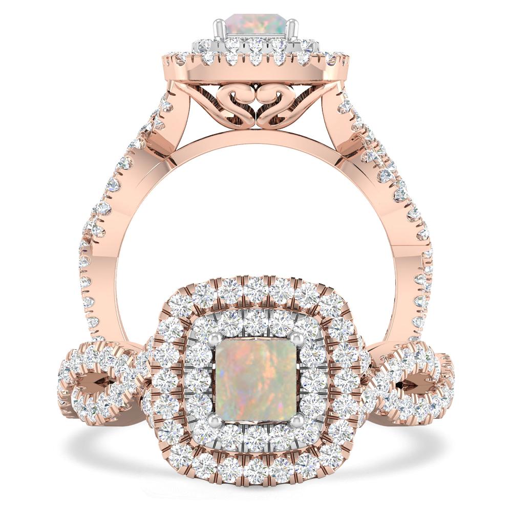 Rose Gold - Opal