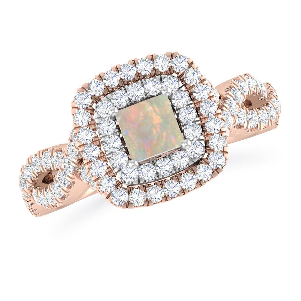 Rose Gold - Opal