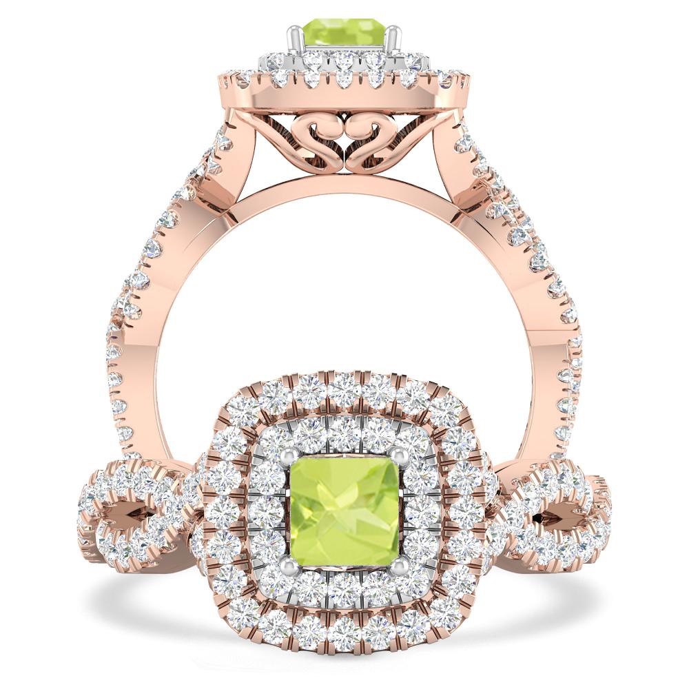 Rose Gold - Peridot