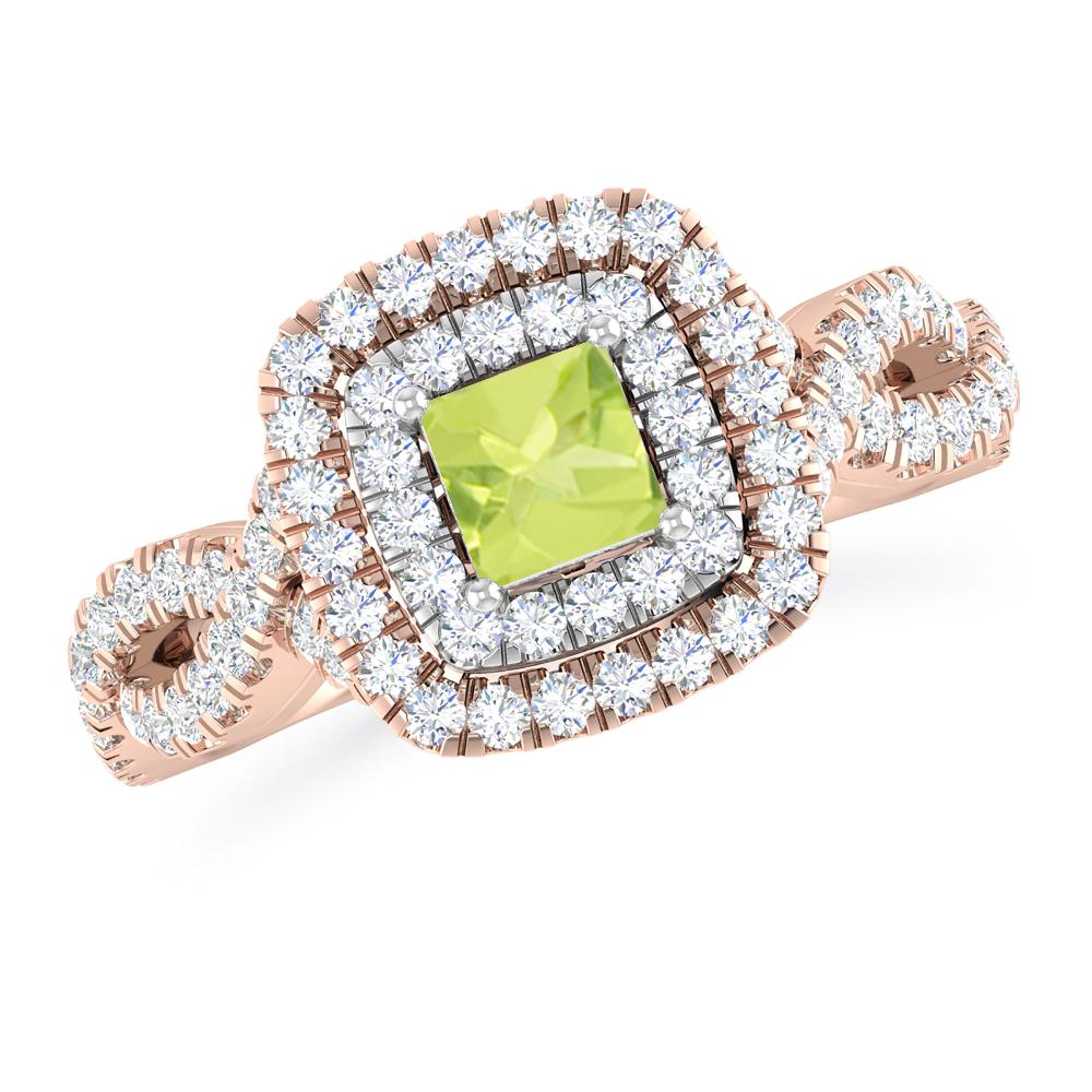 Rose Gold - Peridot