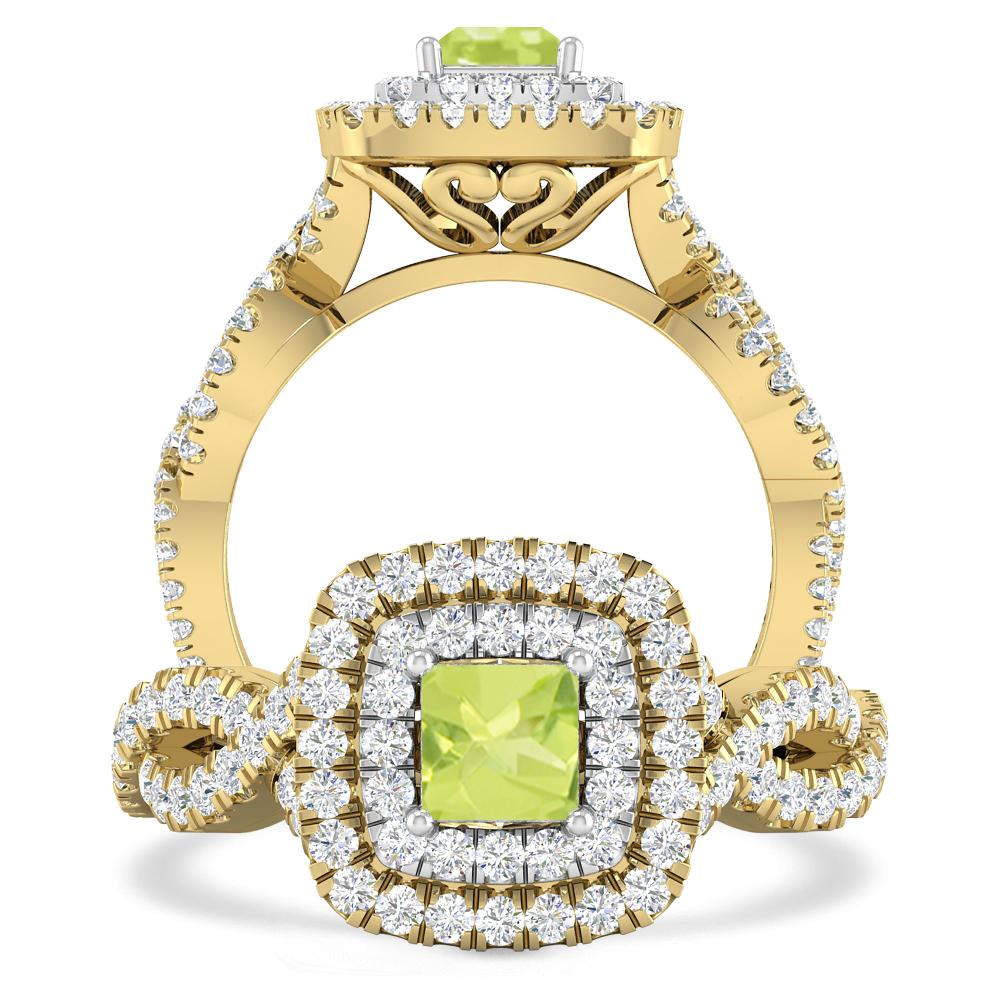 Yellow Gold - Peridot